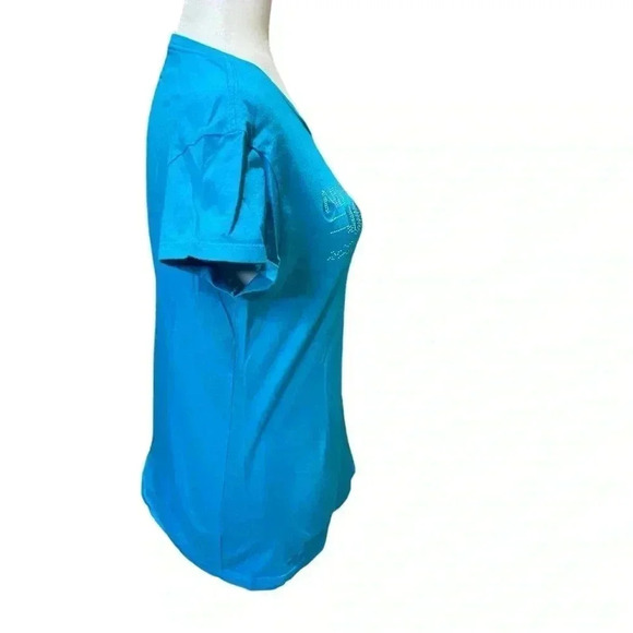 Niagara Falls Bling TShirt - Blue Size XL - Picture 4 of 7